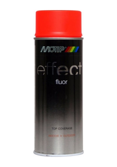 Motip Carat Florasan Fosforlu Turuncu Akrilik Spr. Boya 400ml Mad