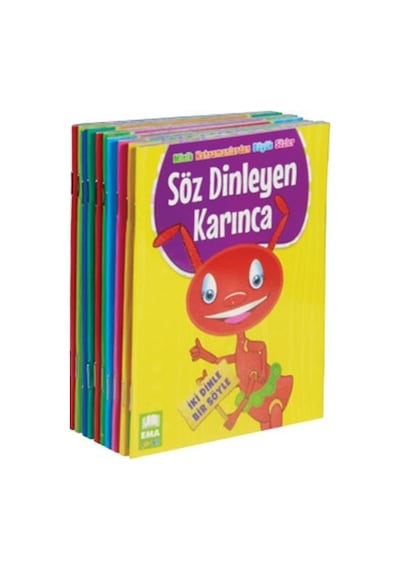 Minik Kahramanlardan Büyük Sözler Serisi-10 Kitap Takım- Ema Çocuk