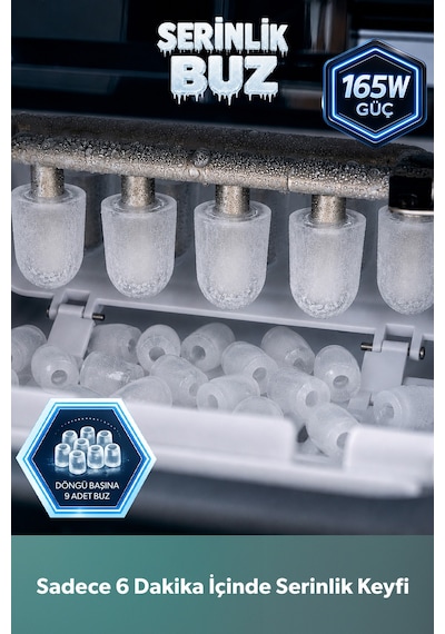 Homend IceBar X8 Hızlı Buz Yapma Makinesi