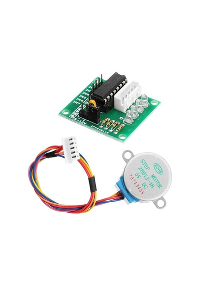 28byj-48 5v Redüktörlü Step Motor - Uln2003a Sürücü Kartı