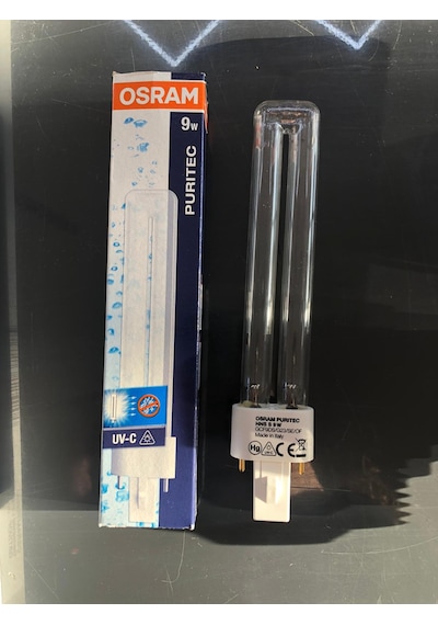 9W Uvc Ultraviyole Tuv Floresan + Duy Takımı