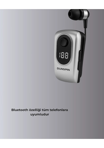 Mey İthalat Kablosuz Bluetooth 5.2 Kulaklık Titreşimli Uyarı Ve Uzun Pil Ömrü Yeni Nesil Diğer