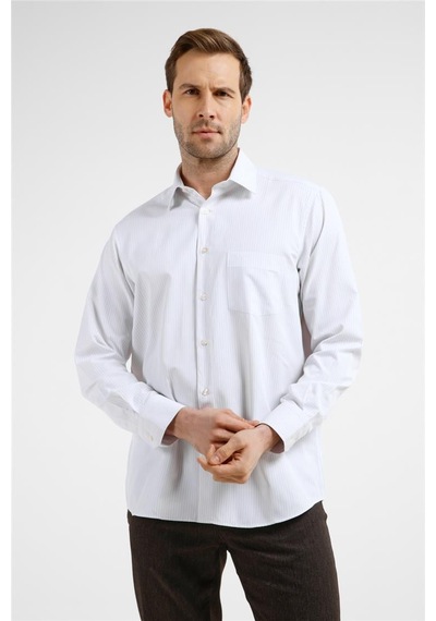 İmza Beyaz - Bej Çizgili Desen Sert Yaka Uzun Kol Cepli Comfort Fit Pamuklu Gömlek 1004255275 Beyaz - Bej İmza Beyaz - Bej Çizgili Desen Sert Yaka Uzun Kol Cepli Comfort Fit Pamuklu Gömlek 1004255275 Beyaz - Bej