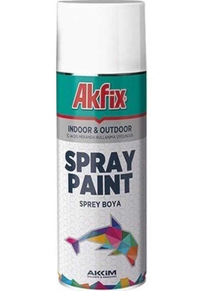 Akfix Sprey Boya 400 ML Beyaz