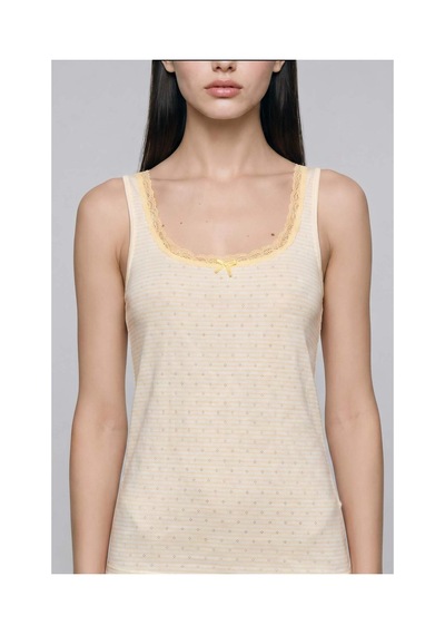 Defacto Regular Fıt Askılı Dantel Detaylı 2li Açık Sarı Pijama Takımı G9861ax26smyl83 Sarı-yl83 Defacto Regular Fıt Askılı Dantel Detaylı 2li Açık Sarı Pijama Takımı G9861ax26smyl83 Sarı-yl83