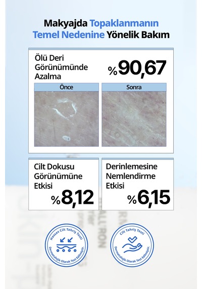 Nem Veren Makyaj Öncesi Parlak Bitişli Bakım Losyonu Dermatory Hyaluron Barrier Skin Prep Lotion B5