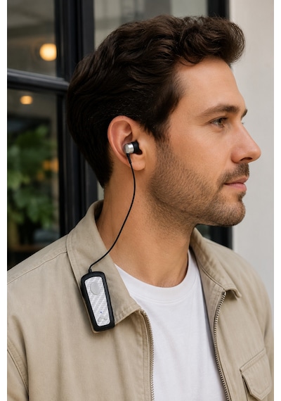 Exenar - Gold - Titreşimli Kablosuz Makaralı Kulaklık Titreşimli Bluetooth Kulaklık 15 Saat