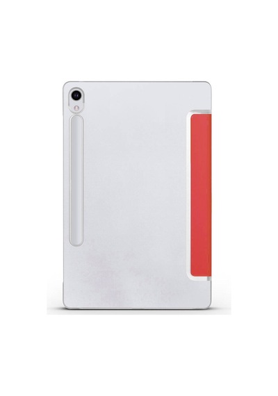 Mobilteam Galaxy Tab S9 Fe Uyumlu Smart Cover Standlı 1-1 Kılıf-pembe Tablet Kılıfı
