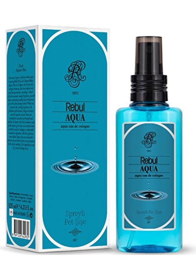 3 Adet Rebul Kolonya Aqua 125 Ml