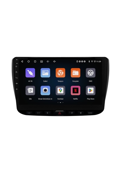 Fiat Linea Urban Android Multimedya Sistemi 2012-2018 Crv-4105xr