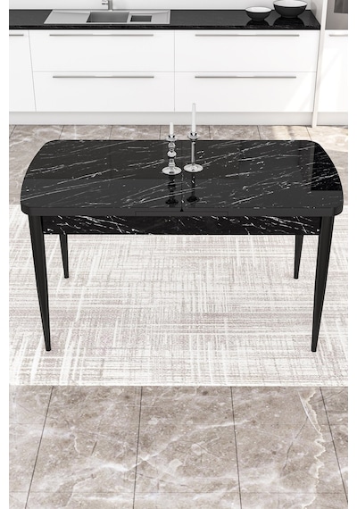 Canisa Zen Serisi 80x132 Mdf Açılabilir Siyah Mermer Desen Masa Takımı 4 Kiremit Sandalye Ve 1 Bench Masa Siyah Mermer Desen Sandalye Kiremit Canisa Zen Serisi 80x132 Mdf Açılabilir Siyah Mermer Desen Masa Takımı 4 Kiremit Sandalye Ve 1 Bench Masa Siyah Mermer Desen Sandalye Kiremit