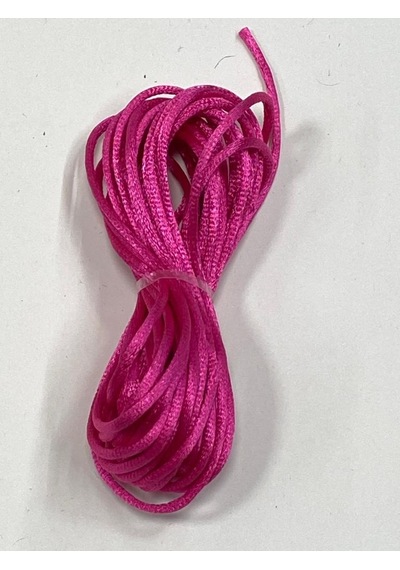 Floş İp / Sıçan Kuyruğu / Bileklik İpi / Abiye Sırt Bağlama İpi / 2 Mm 5 Metre