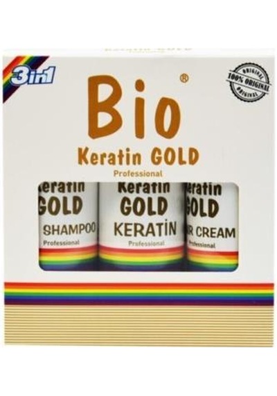 Bio Keratin Gold 3 İn 1 Keratin Seti 150 ML