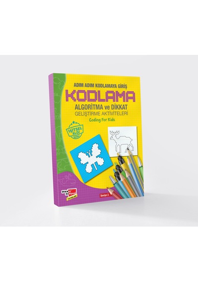 Algoritma Temelli Adım Adım Kodlama 4'lü Set Dikkat Atölyesi Yayı