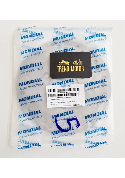 Ön Fren Diski - Mondial 100 Ritmica Honda Spacy 110