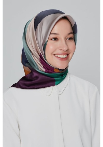 Armine Özel Nostalji Serisi Twill İpek Eşarp Modelleri 8424D-82