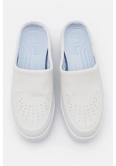 Nike Air Force 1 Lover Xx Leather Sneaker Kadın Hakiki Deri Terlik Kırık Beyaz Beyaz