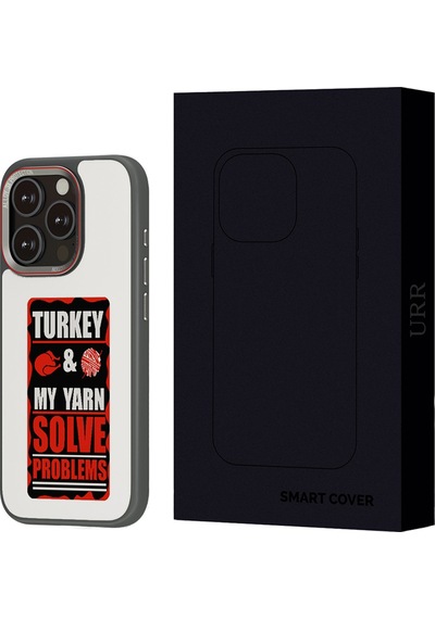 Urr Apple Uyumlu iPhone 15 Pro Max Nfc Smart Case Akıllı Kapak 001