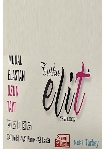 Tutku Elit Kadın Modal Likralı Uzun Tayt 2101 - 1adet 001