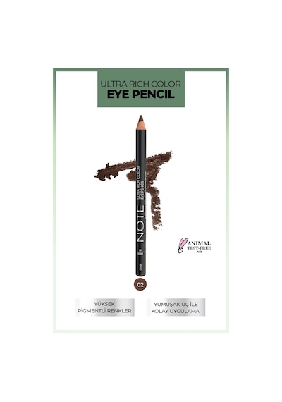 Note Cosmetique Ultra Rich Color Göz Kalemi 02 Cafee - Kahverengi