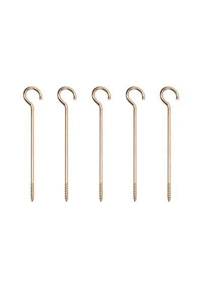 Lexroo Metal Piton Vidalı Gerdirme 24x200 Çekme Kaldırma Tavan Açık Ağız Kancalı Avize Asma Kiti 5 Diğer