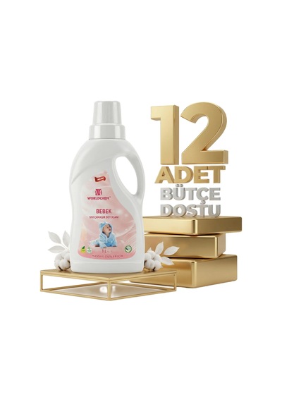 Worldchem Bebek Detarjanı Sıvı 12x1 Lt