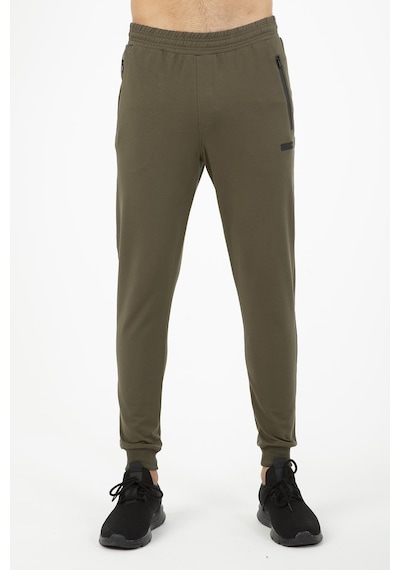 Maraton Sportswear Regular Erkek Ribana Paça Basic Açık Haki Eşofman Altı 18102-açık Haki Açık Haki