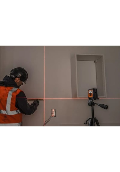 Aeg CLR215-B Kırmızı Çizgi Lazer Hizalama