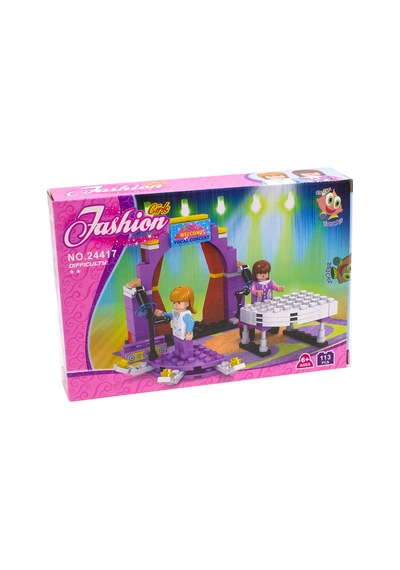 Bloklar 113 Parça Mini Fashion Girls Süper
