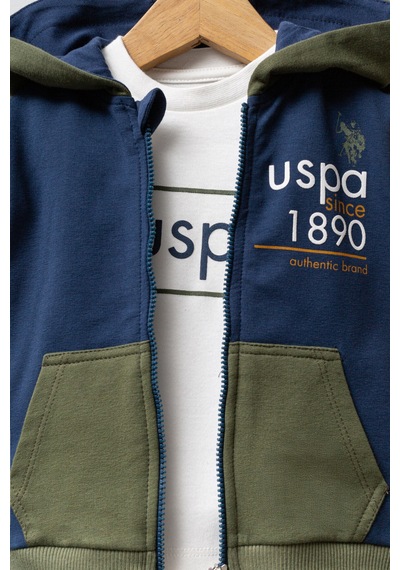 U.S. Polo Assn. U.s. Polo Assn Erkek Bebek Mavi Takım 5274-48934 mavi