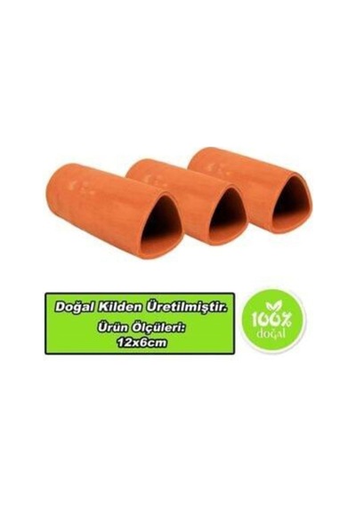 Üçgen Ağız Vatoz Yumurtlama Küpü 12x6cm 2adet - 60598131
