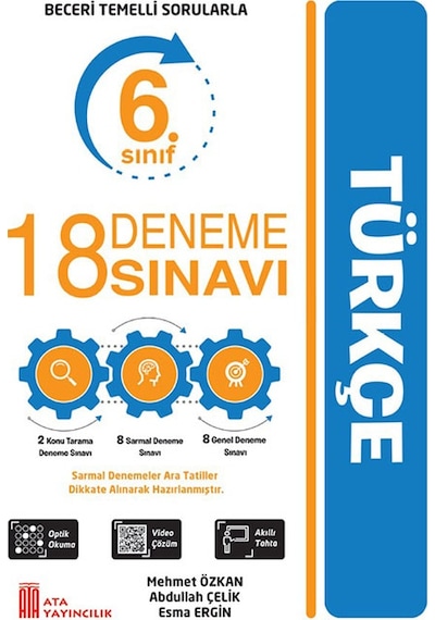 Ata 6.sınıf Yüzde Yüz Yeni Nesil Türkçe Max + 18 Deneme Sınavı