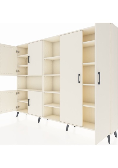 Arges Dolap 13 Raflı 6 Kapaklı 220x30x163 Aytaşı-aytaşı Aytaşı-aytaşı