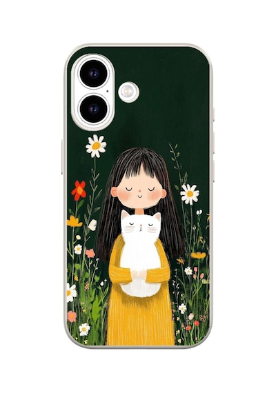 Arvencase Apple iPhone Uyumlu 17 Uyumlu Hd Kalite Orta Sertlikte Baskılı Desenli Silikon Renk9 Renk9