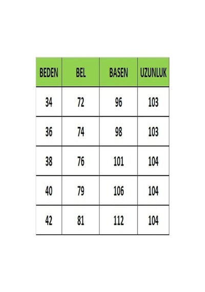 Shevega Kadın Lacivert Bel Lastikli Bol Paça Pantolon Lacivert