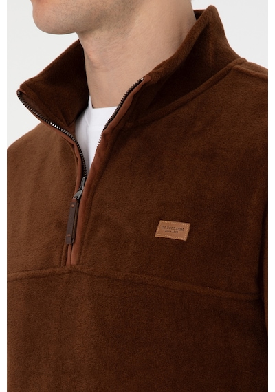 U.s. Polo Assn. Erkek Kahverengi Sweatshirt 50315925-vr029 Kahverengı