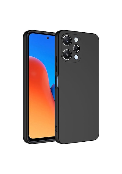 Xiaomi Redmi 12 Kılıf Yumuşak Silikon Kamera Korumalı Lansman Pazarplus Lacivert