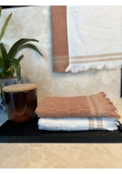 Plumehome Banyo&misafir&mutfak&çeyizlik  El Havlu Seti - 30x50 - 2li Set Diğer