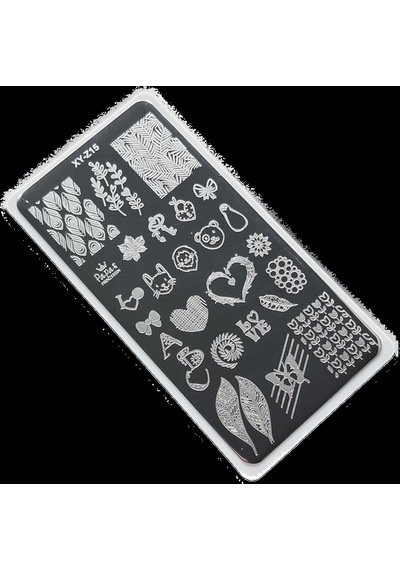 Nail Art Stamping Baskı Plakası 37052617