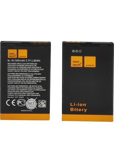 Teknonet Nokia Bl-4u Uyumlu 1000 Mah Batarya