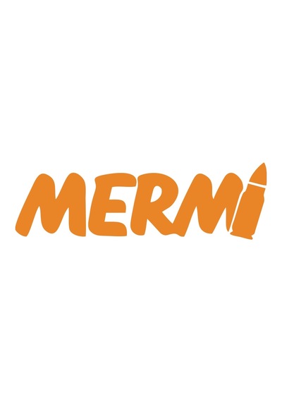 Mermi Araba Sticker 17x17 Cm Turuncu