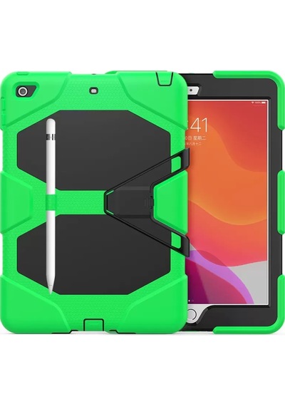 Newface Apple İpad 10.2 7.nesil Kılıf Griffin Tablet Kapak - Yeşil