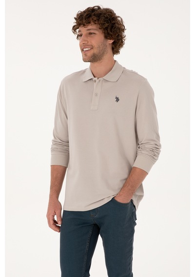 U.s. Polo Assn. Erkek Taş Sweatshirt 50307688-vr049 Tas