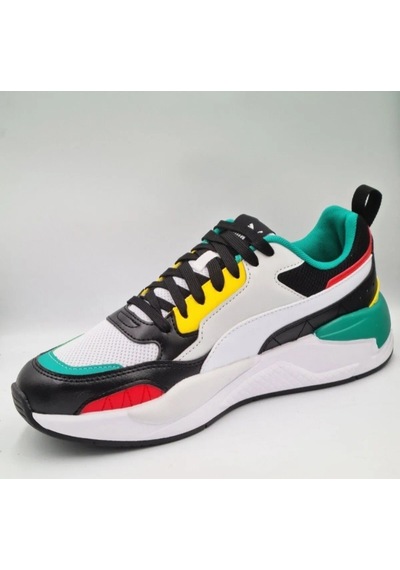 Puma X-ray 2 Square Siyah Beyaz Erkek Sneaker Spor Ayakkabı Siyah - Beyaz