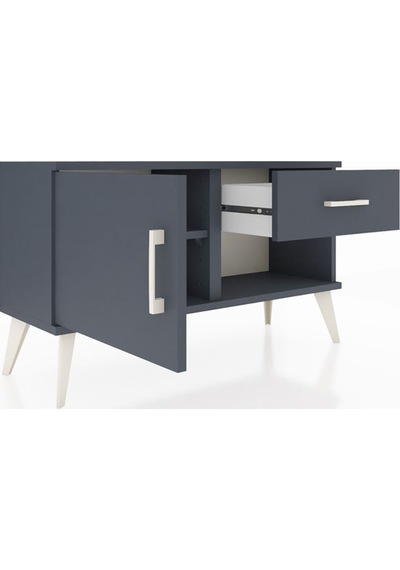 Arges Şifonyer Tek Raflı Tek Çekmeceli Tek Kapaklı 88x30x48 Antrasit-antrasit Antrasit Arges Şifonyer Tek Raflı Tek Çekmeceli Tek Kapaklı 88x30x48 Antrasit-antrasit Antrasit