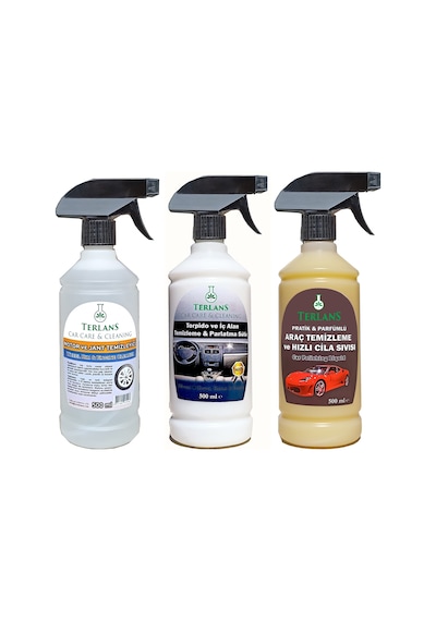 Terlans Motor Jant Temizleyici Hızlı Cila Torpido Parlatıcı 500ml Terlans Motor Jant Temizleyici Hızlı Cila Torpido Parlatıcı 500ml
