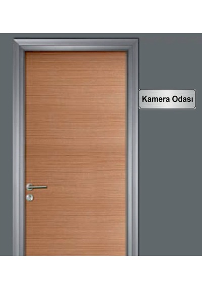10X20 Cm Kamera Odası Yazılı Metal Yönlendirme Levhası