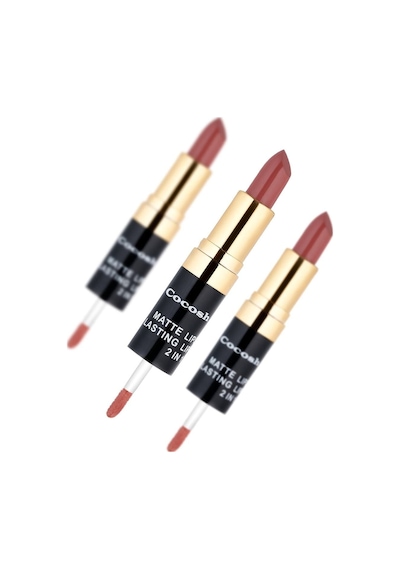 Cocosh She Ruj - Matte Smile Lipstick & Lipgloss 2 In 1 03 Tile 8681569700482 - 03tile Diğer