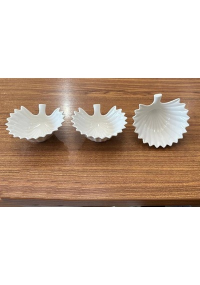 Cooker Ckr3624 Porselen Çerezlik 6 Parça Beyaz