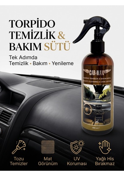 Car-max Torpido Temizlik & Bakım Sütü